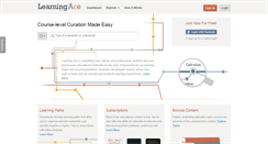 Desktop Screenshot of learningace.com